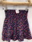 Preview:  Rock Gr. 122  blau beere orange Blumen