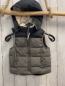 Preview: H&M  Weste Gr. 92  grau hellgrau Teddyfutter 