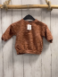 Preview: Babyface  Pullover  Gr. 68  braun lachs gemustert 