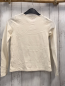 Preview:   Langarmshirt  Gr. 140  creme Pailetteneinhorn 
