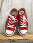Preview: Converse  Leinenschuhe  Gr. 29  rot weiß 