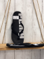 Preview: Puma  Flip Flops  Gr. 45  schwarz Schrift mit weißen Streifen 