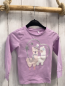 Preview:   Langarmshirt Gr. 92  lavendel 2 Lamas silber Glitzerherz + -sterne 