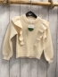 Preview: neu  Pullover  Gr. 98  creme Strick Rüschen 
