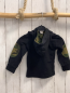 Preview:  Langarmshirt Gr. 80  schwarz weiße Schrift camouflage