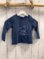 Preview: Kanz Langarmshirt Gr. 68  blau Elefant