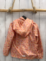 Preview: esprit Jacke Gr. 116  oange Blumen pink Reißverschluss