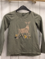 Preview:  Langarmshirt Gr. 134  oliv Reh