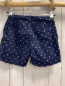 Preview: H&M Shorts Gr. 134  blau weiße Herzen Gürtelband