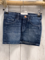 Preview: H&M Rock Gr. 104  blau Jeans Steinchen Bund verstellbar