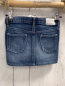 Preview: H&M Rock Gr. 104  blau Jeans Steinchen Bund verstellbar