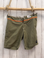 Preview: Quiksilver  Shorts  Gr. 30  kiwi orange Streifen weiße Nähte + Kordel 