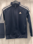 Preview: Adidas Joggingjacke Gr. 128  blau weiße Streifen