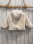Preview: Mango Plüschjacke Gr. 86  weiß