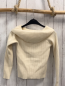 Preview: Only  Pullover  Gr. 152/158  creme Rippen Strick 