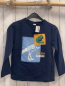 Preview:  Pullover Gr. 122  blau Dinosaurier