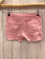 Preview:   Shorts  Gr. 134  rosa weiße Blumen Fransensaum Bund verstellbar 