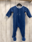 Preview: Petit Bateau  Schlafanzug  Gr. 74  blau Nicky Bären weißer Bund 