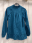Preview: Manguun Bluse  Gr. 134  petrol bestickt 
