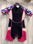 Preview:  Neoprenoverall Gr. 104  schwarz rosa pink