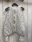 Preview:   Schlafsack  Gr. 70cm  grau blaue Punkte Monde Sterne 