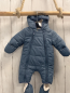 Preview:  2tlg Carrement Beau Winteroverall Gr. 50  blau mit Schuhen