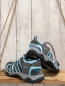 Preview: neu  Sandalen  Gr. 35  grau hellblauer Bund 