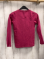 Preview: Salt & Pepper  Langarmshirt  Gr. 128  pink goldenes Pailettenpferd Schrift 