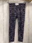 Preview: Zara  Sportleggings  Gr. 128  grau schwarz gemustert 