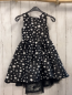 Preview: H&M  Kleid  Gr. 116  schwarz silber glänzende Sterne Tüllünterrock