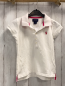 Preview: Ralph Lauren  T-Shirt Gr. 134/140  weiß Polokragen pink Label 