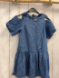 Preview:  Kleid  Gr. 122  blau jeans 
