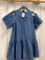 Preview:  Kleid  Gr. 122  blau jeans 