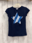 Preview: Okaidi T-Shirt  Gr. 140  blau Pailettenstern