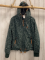 Preview: Naketano  Jacke  Gr. 158/164  oliv weiße Papierschiffchen braune Applikationen Kordel 