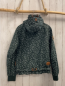 Preview: Naketano  Jacke  Gr. 158/164  oliv weiße Papierschiffchen braune Applikationen Kordel 