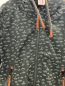 Preview: Naketano  Jacke  Gr. 158/164  oliv weiße Papierschiffchen braune Applikationen Kordel 