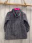 Preview: Danefae  Jacke  Gr. 110  grau weiße Punke pink Reißverschlüsse 