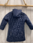 Preview: Eat Ants  Wintermantel  Gr. 104  blau Kapuze grau hellgrau gemustertes Fellfutter 
