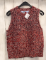 Preview: Tommy Hilfiger  Pullunder  Gr. 152  rot grau weiß meliert Stric 
