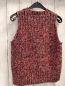 Preview: Tommy Hilfiger  Pullunder  Gr. 152  rot grau weiß meliert Stric 