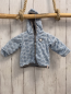 Preview: Esprit  Sweatjacke  Gr. 62  hellblau Nickywolken grauer Bund 
