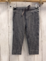 Preview: Enjoy good Vibes  Hose  Gr. 92  grau hellgraue Streifen gefüttert