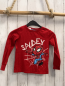 Preview: H&M  Langarmshirt  Gr. 122  rot Spiderman weiße Schrift 