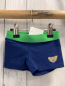 Preview: Steiff  Badehose  Gr. 86  blau grüner Bund 