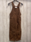 Preview: H&M Latzhose Gr. 122  braun Kord