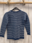 Preview: Pusblu Pullover Gr. 128  blau weiße Streifen Strick