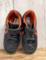 Preview: Hummel  Schuhe  Gr. 32  schwarz grau gemustert orange Zsckenstreifen + Bund 