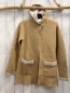 Preview: zara Strickjacke Gr. 164  beige Kapuze