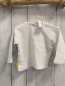 Preview: Steiff  Langarmshirt  Gr. 62  weiß Plüschbärenkopf 
